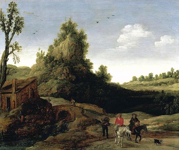 Esaias Van de Velde Landscape oil painting picture